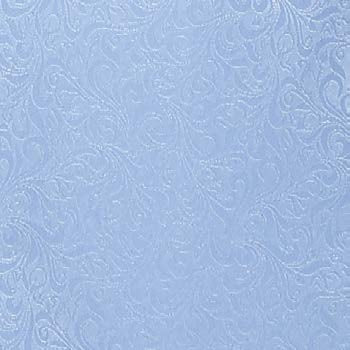 Patterned Slim Fit Tuxedo Jacket w/ Fabric Shawl Light Blue