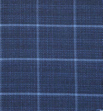 Classic Fit Sport Coat Navy & Blue Checkered S/S 2025 | 294-22