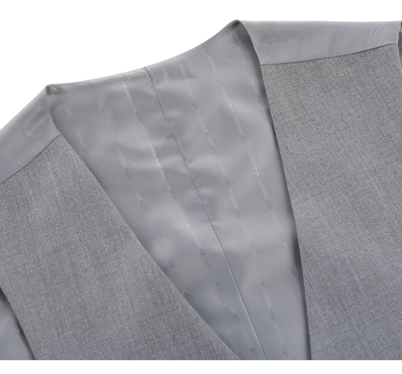 Gray Classic Suit Vest Separate