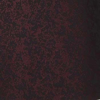 Patterned Slim Fit Tuxedo Jacket Burgundy