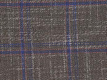 Slim Fit Sport Coat Brown and Blue Plaid S/S 2025 | 294-29