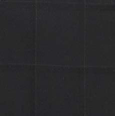 Black Plaid 100% Wool 2-Piece Suit | Slim Fit