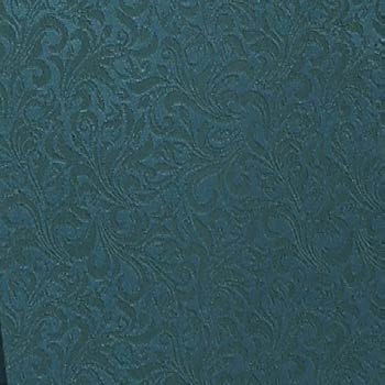 Patterned Slim Fit Tuxedo Jacket w/ Fabric Shawl Green