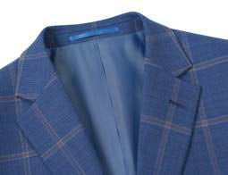 Classic Fit Sport Coat Blue S/S 2025 | 565-15