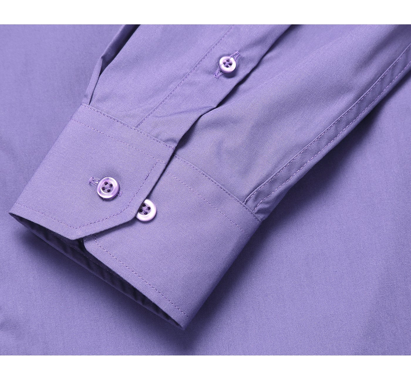 Spread Collar Dress Shirt Lavender