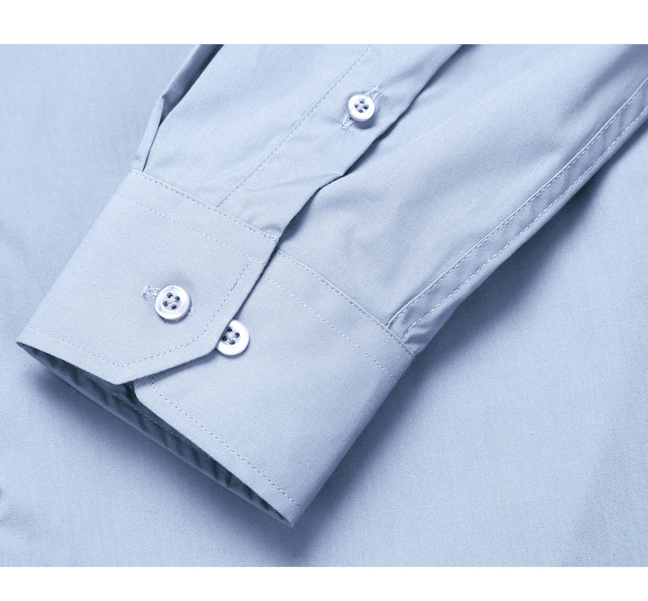 Light Blue Cotton Dress Shirt