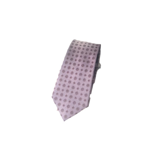 Pink & Maroon Patterned Classic Tie