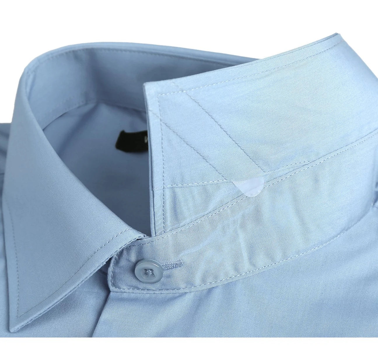 Spread Collar Dress Shirt Sky Blue